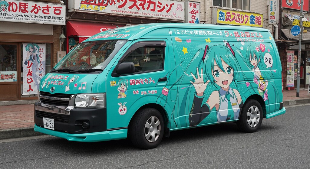 初音ミクハイエース