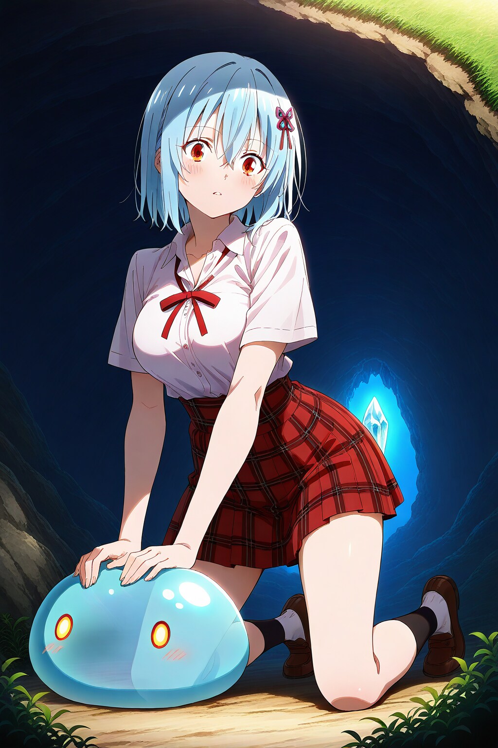 ガチャ子さん、転生したらスライムだった件