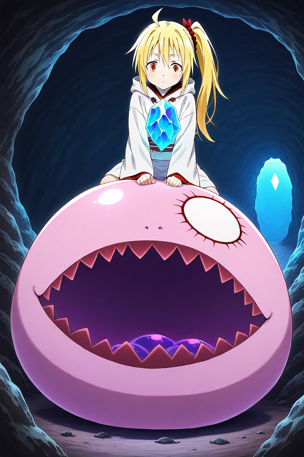 ガチャ子さん、転生したらスライムだった件