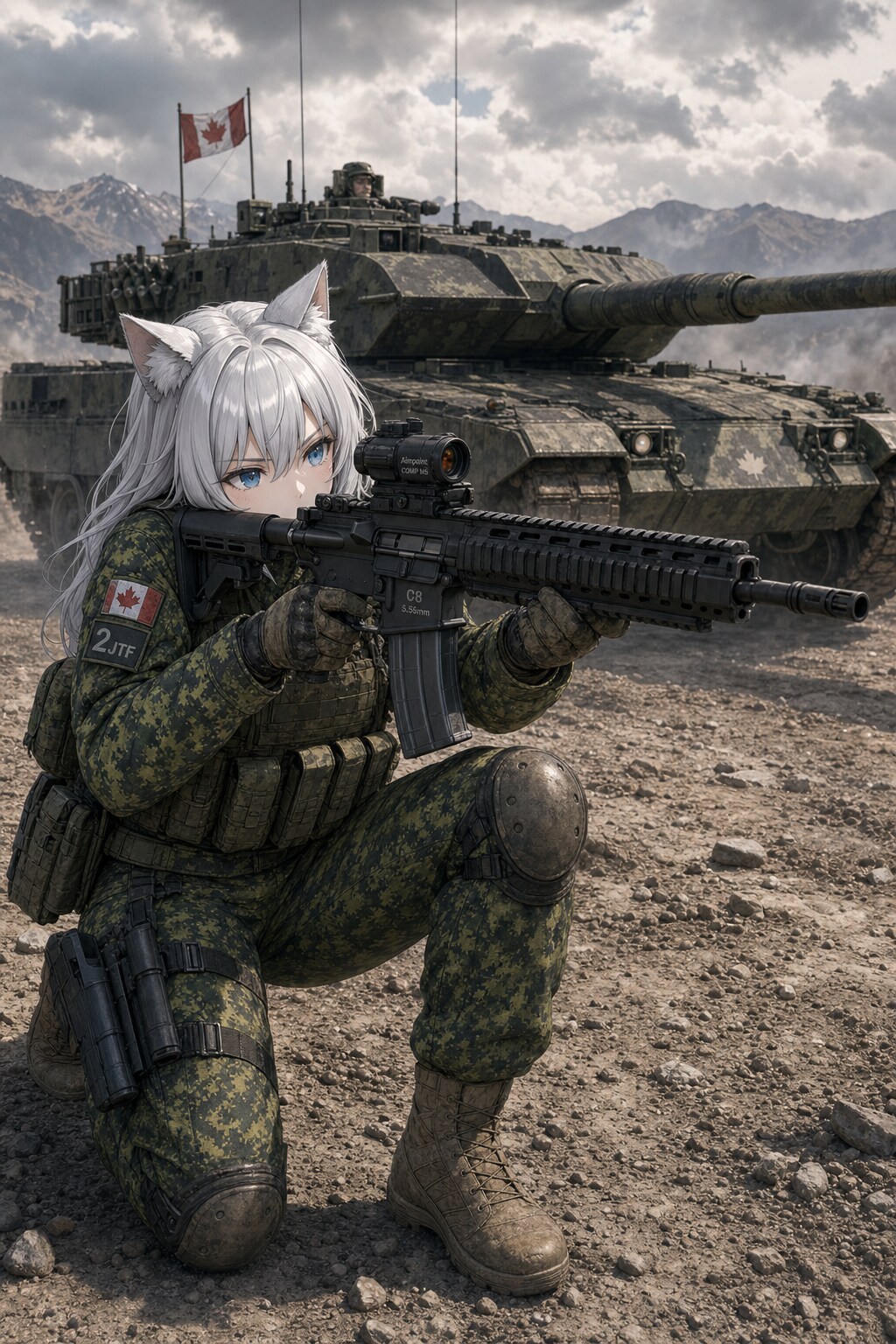 陸海空統合軍の地上部隊🐺💥💥💥