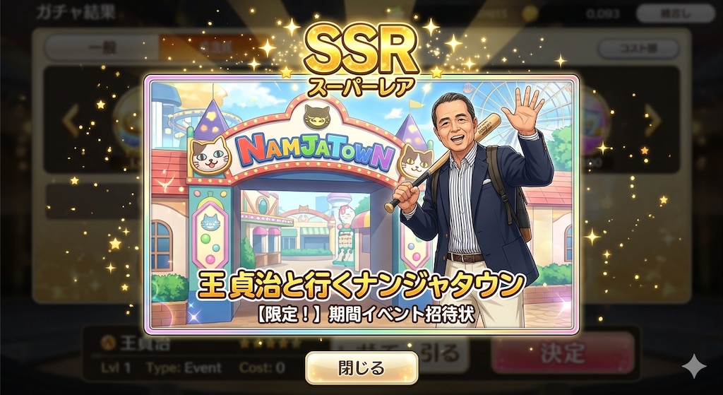 今日の引きヤバい