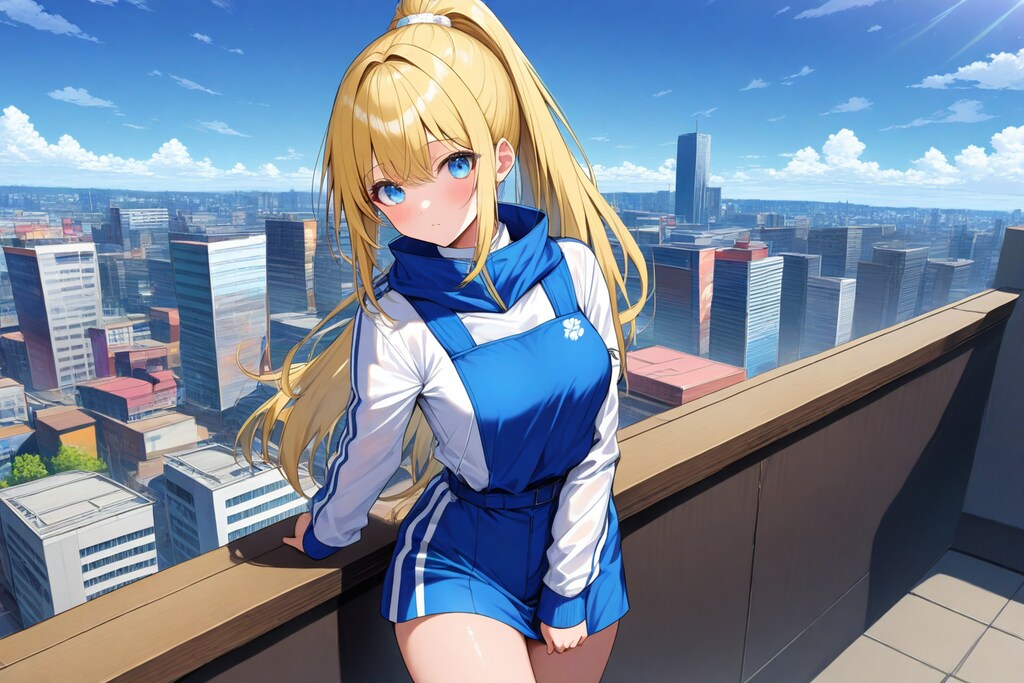 PRISMで金髪さん1