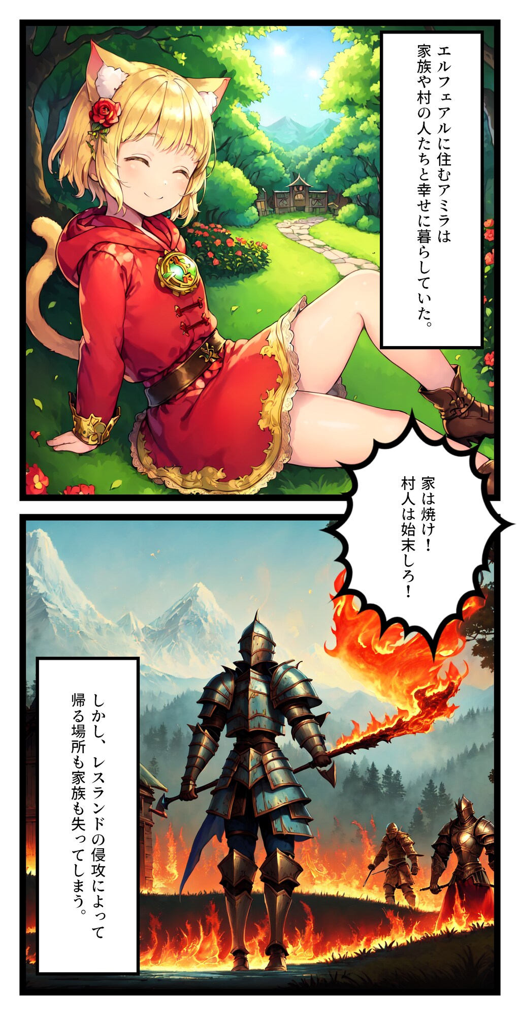 サラトバ戦記【架空妄想漫画】