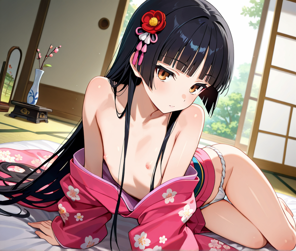 宵闇に咲く、男姫の戯れ