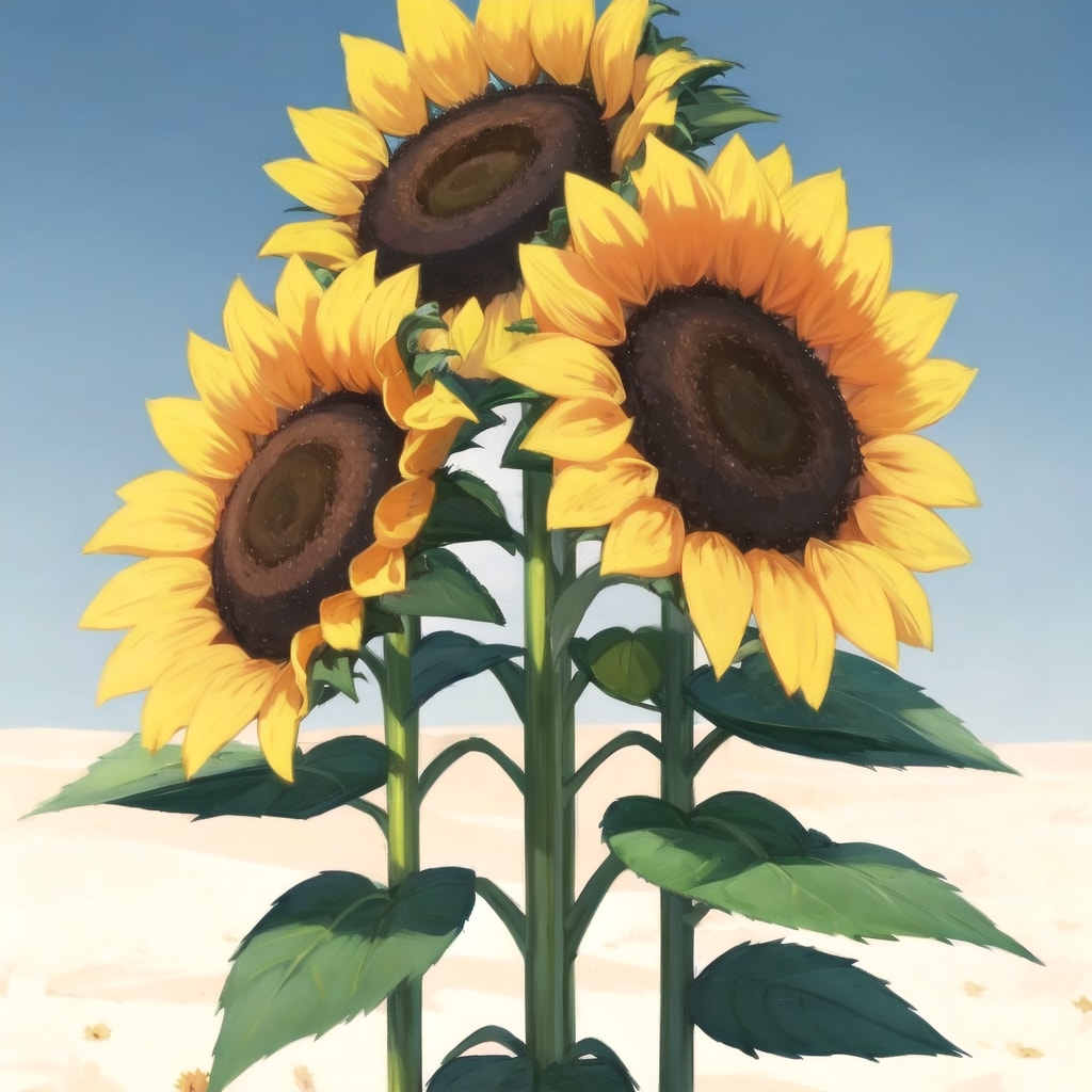 日本語生成：ひまわり（V4B) | の人気AIイラスト・グラビア