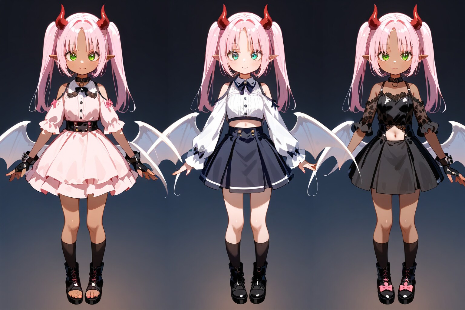 悪魔の地雷少女 | の人気AIイラスト・グラビア