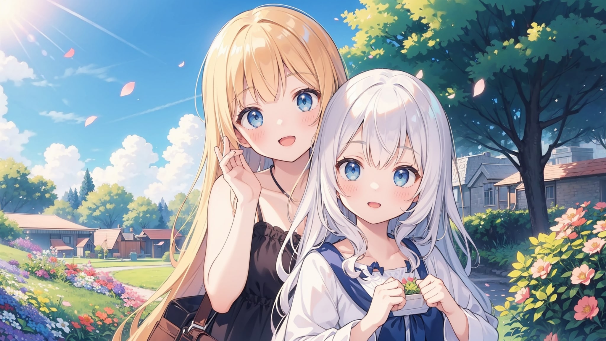 百合 | の人気AIイラスト・グラビア