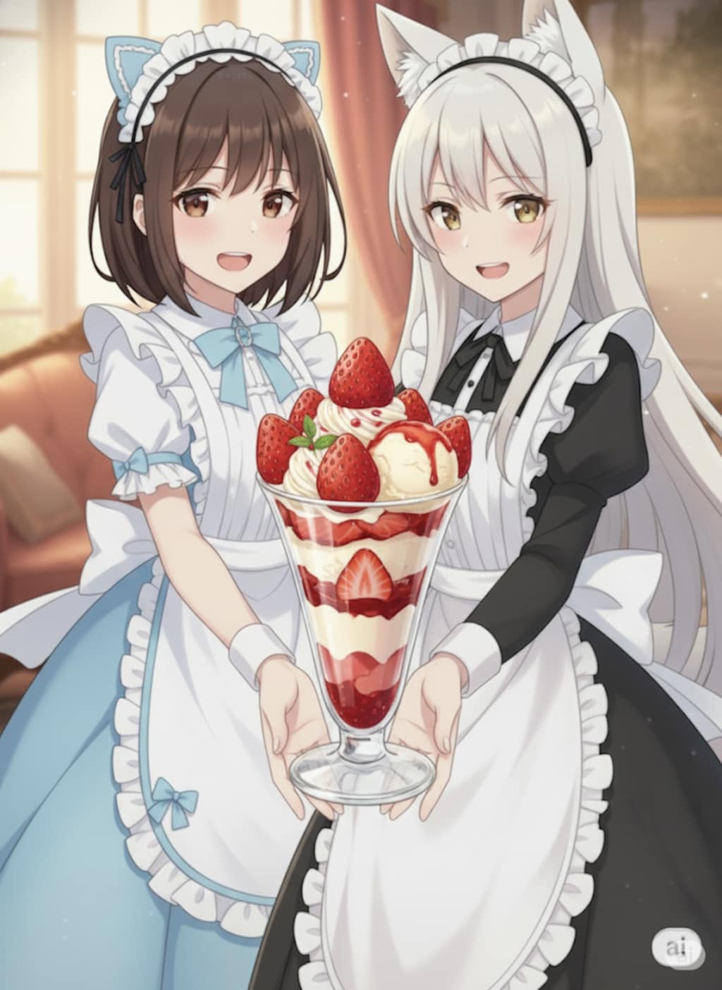 【九尾の久遠】いちごサンデーが尊い