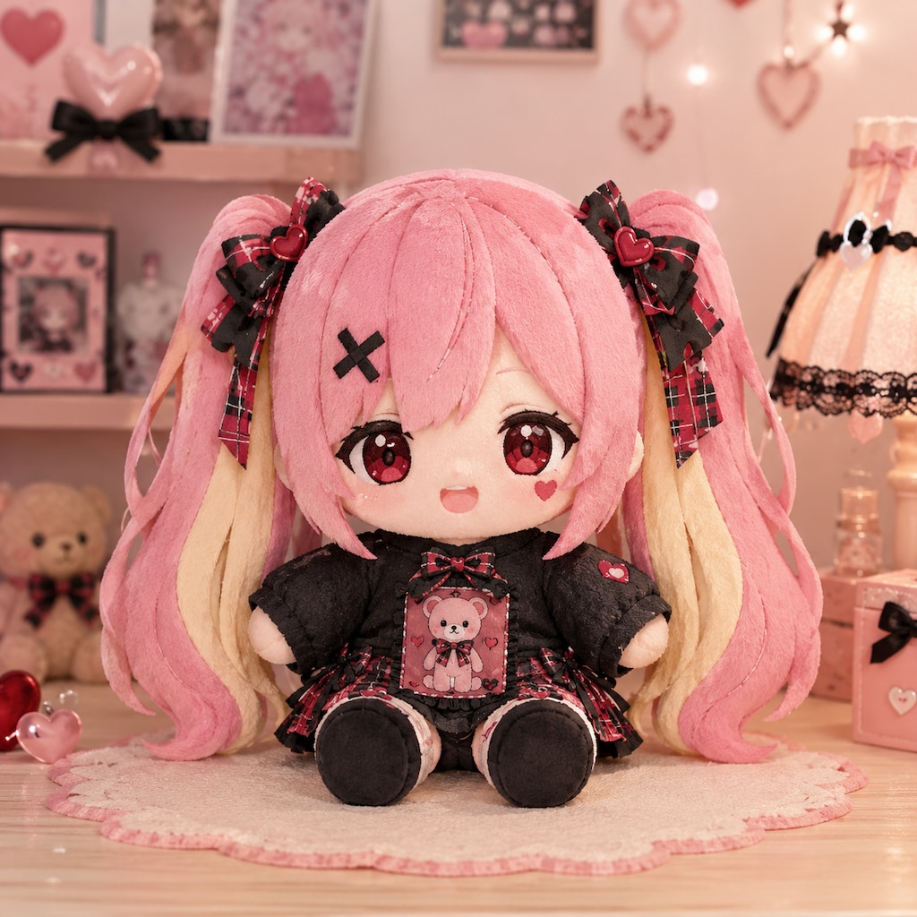 うちの子・美羽ちゃんのぬいぐるみ