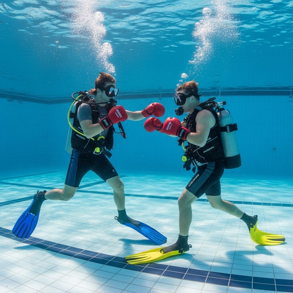 スキューバーボクシング | の人気AIイラスト・グラビア