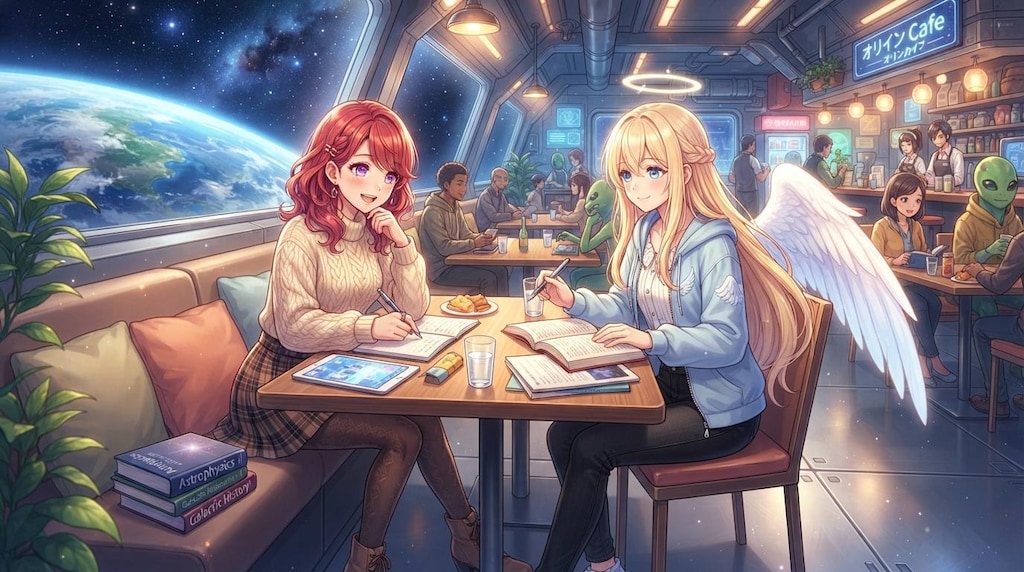 宇宙でのカジュアル勉強会⭐
