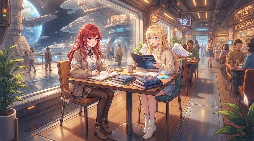 宇宙でのカジュアル勉強会⭐