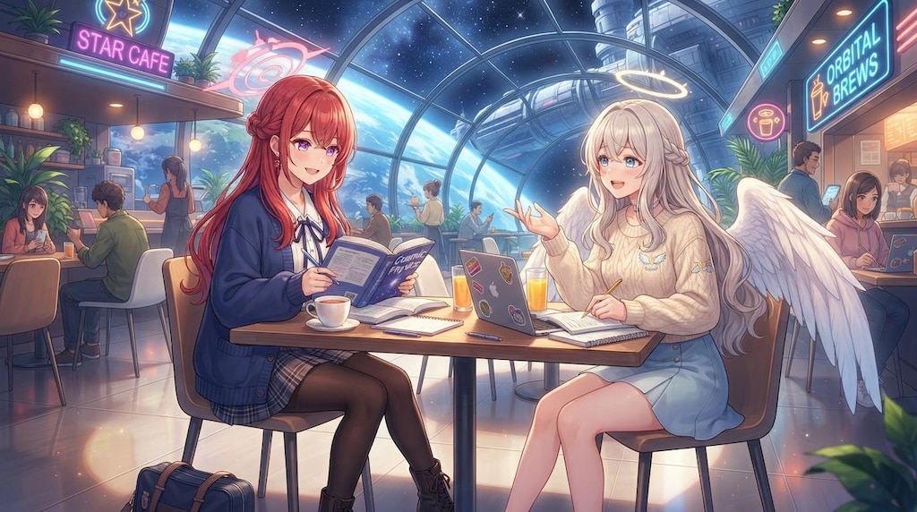 宇宙でのカジュアル勉強会⭐