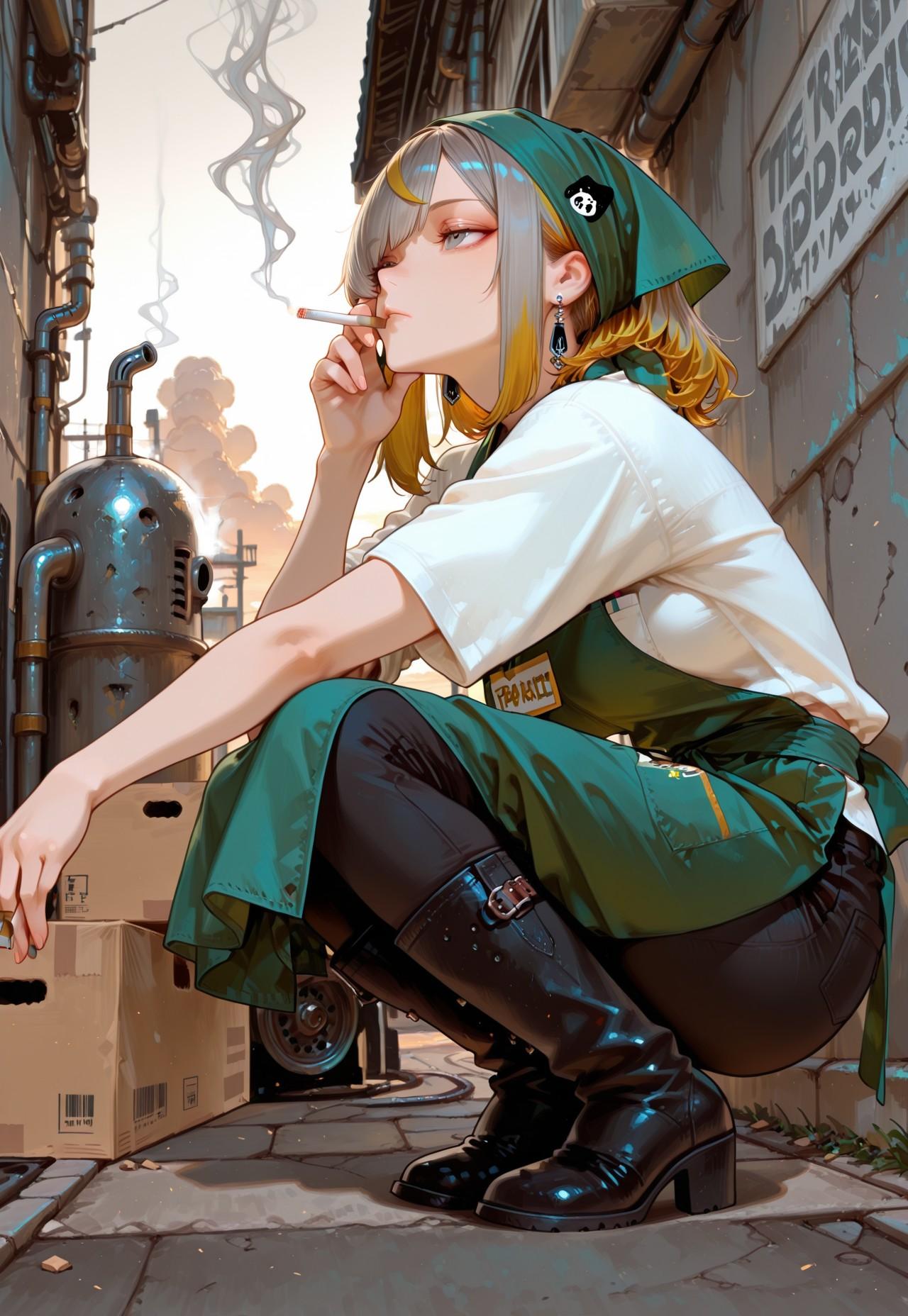 休憩はいりまーす | の人気AIイラスト・グラビア