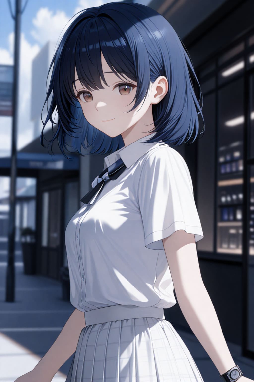 青髪うちの子夏服？総選挙