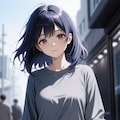 青髪うちの子夏服？総選挙 5枚目