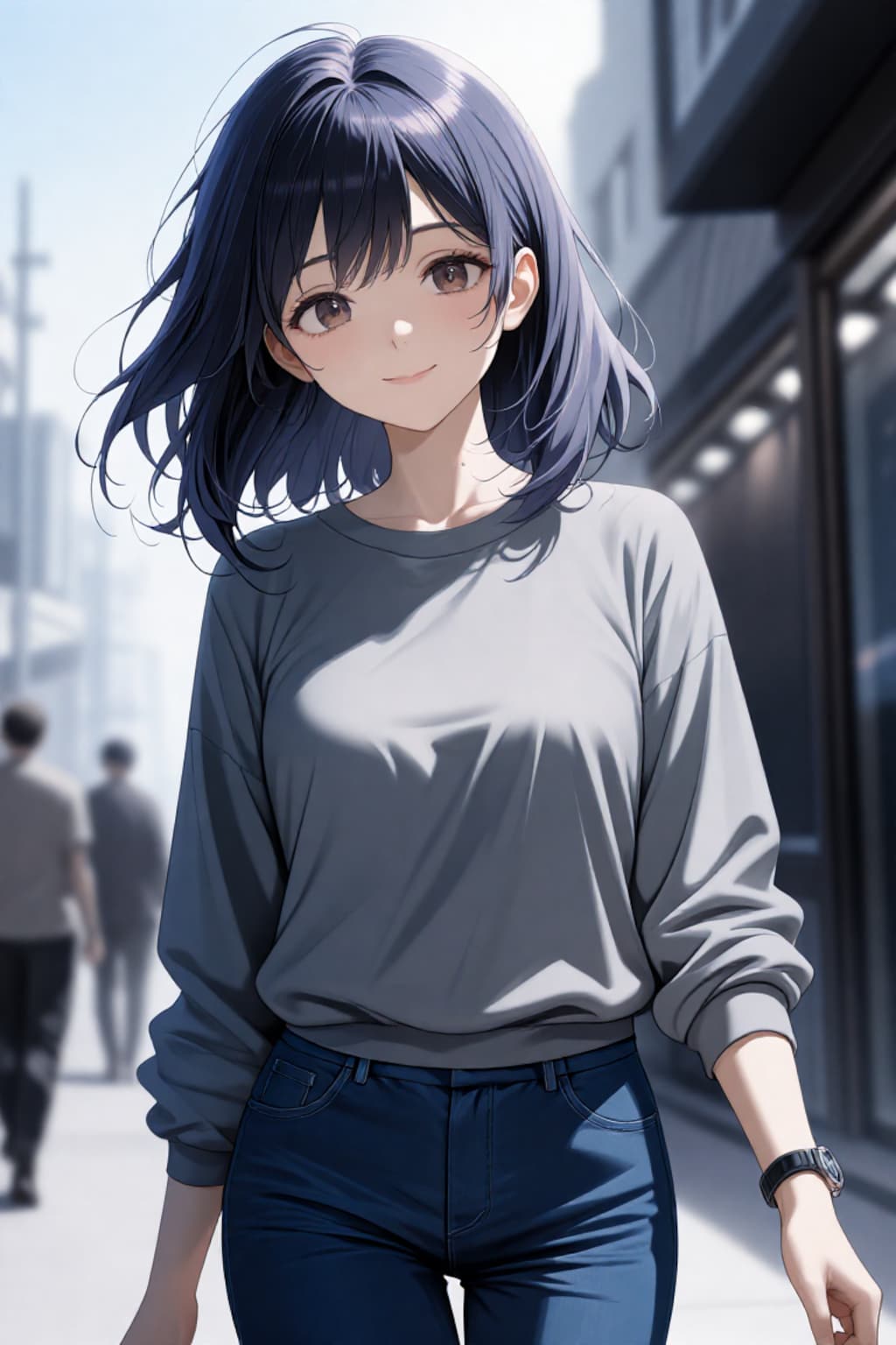 青髪うちの子夏服？総選挙