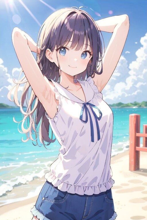 ちちぷい生成：ノースリーブ
