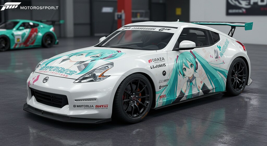 初音ミク痛車370Z