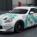初音ミク痛車370Z 3枚目