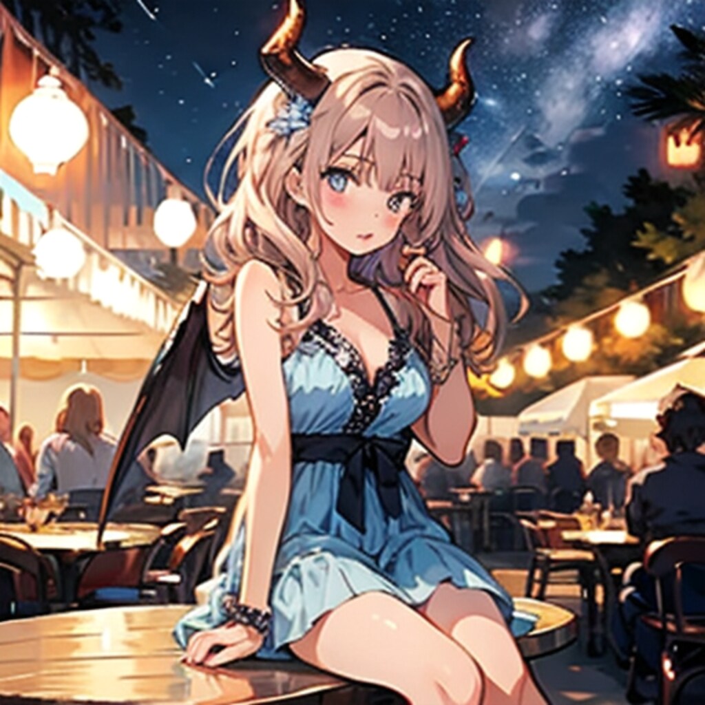 夏祭りと悪魔っ子250810