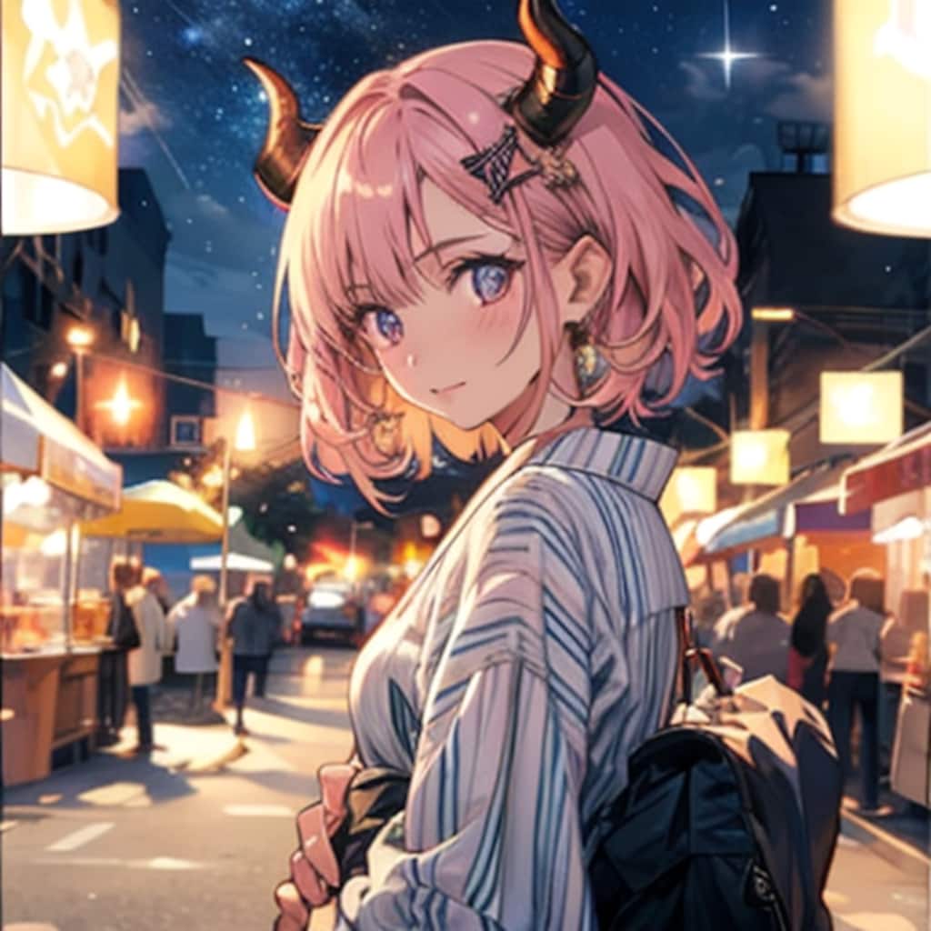 夏祭りと悪魔っ子250810