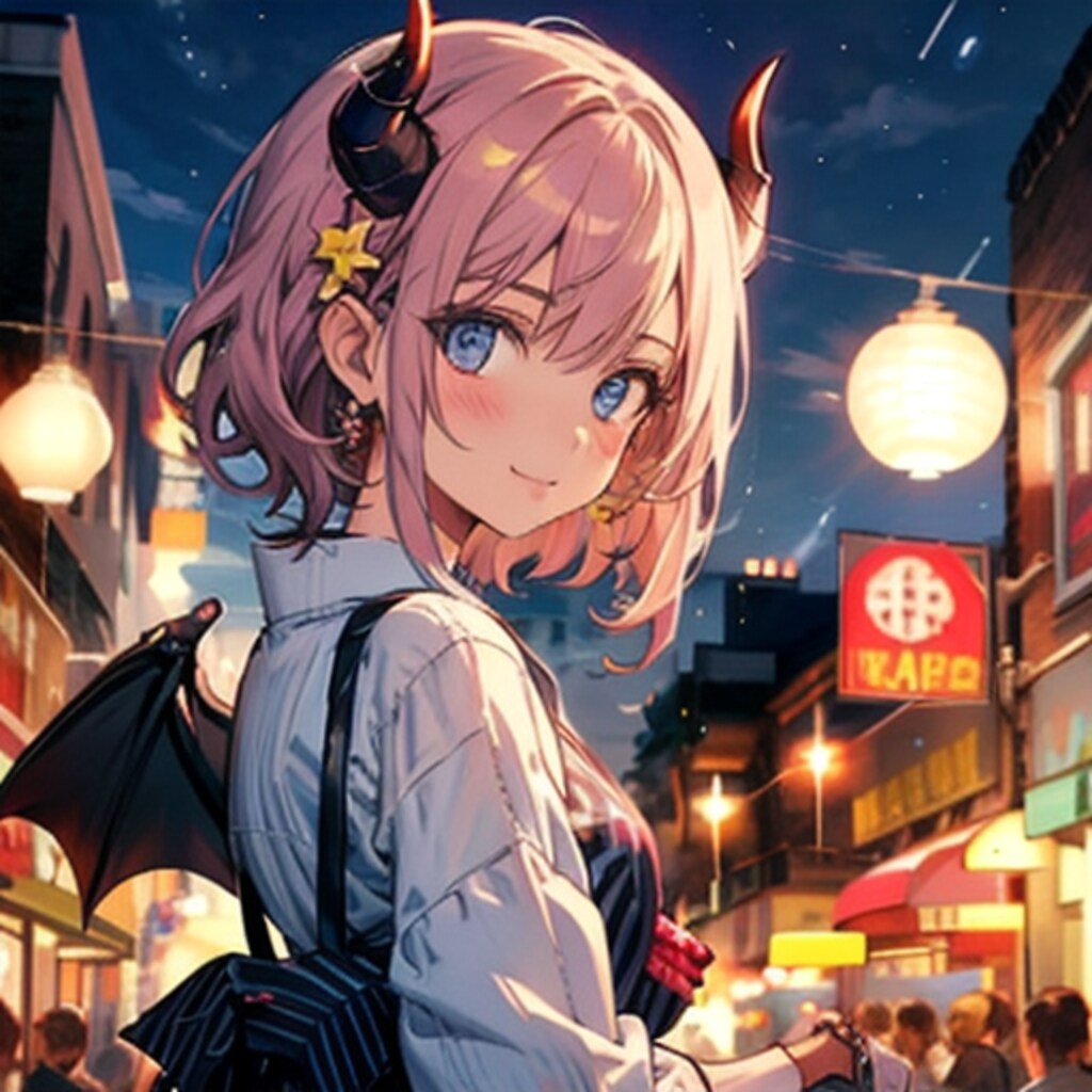 夏祭りと悪魔っ子250810