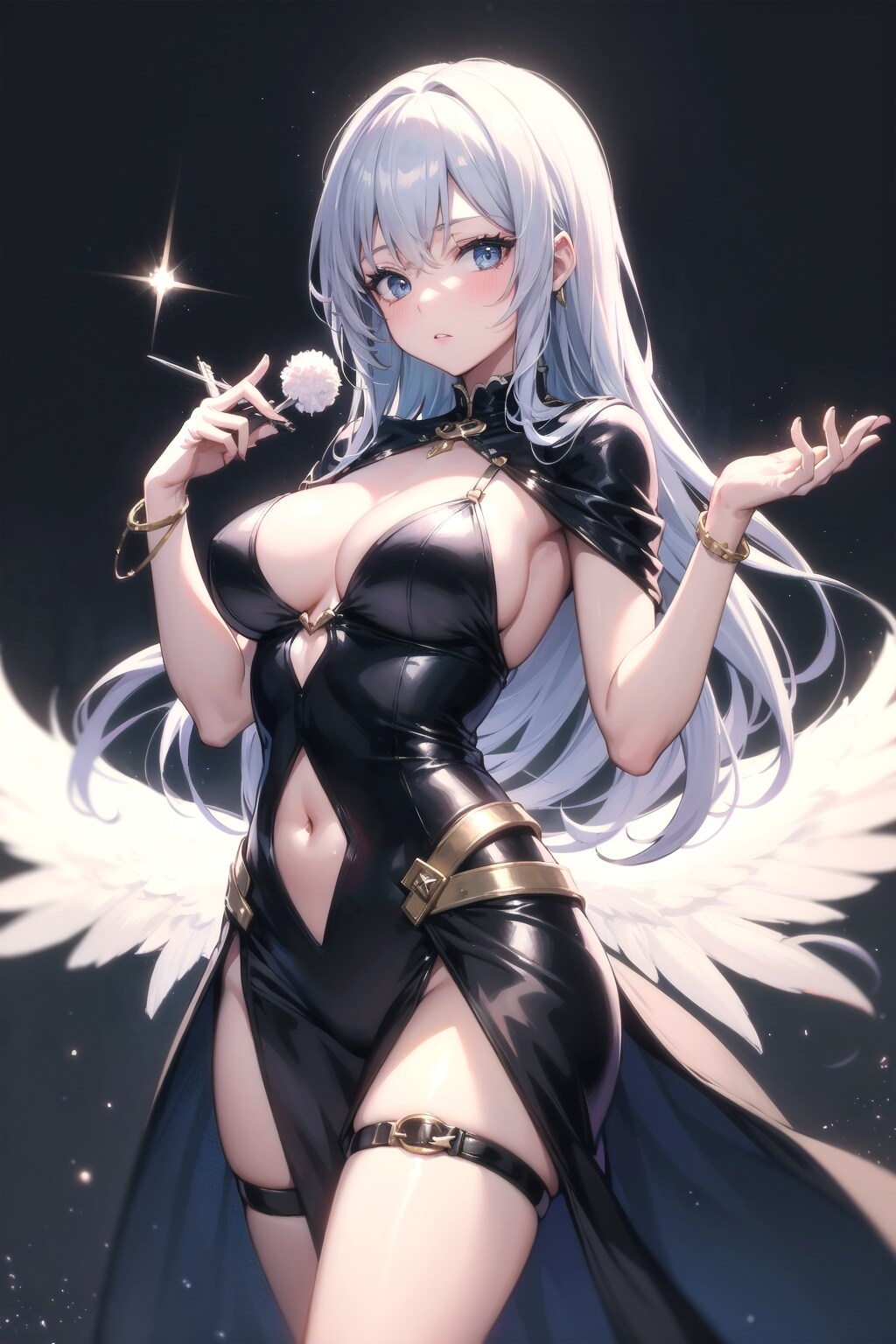 女マジシャン　1