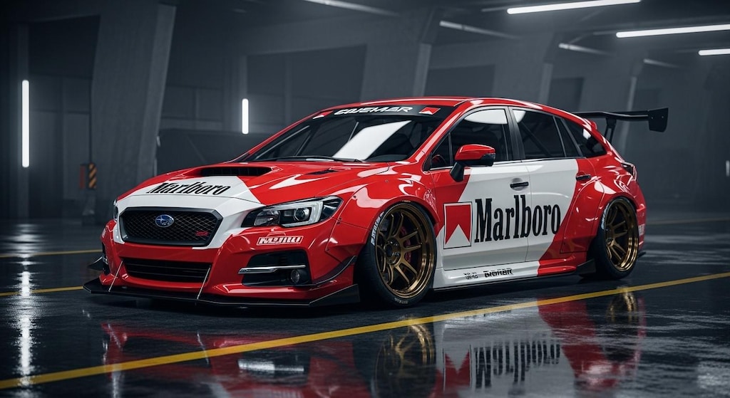 マルボロレヴォーグレーシングカー