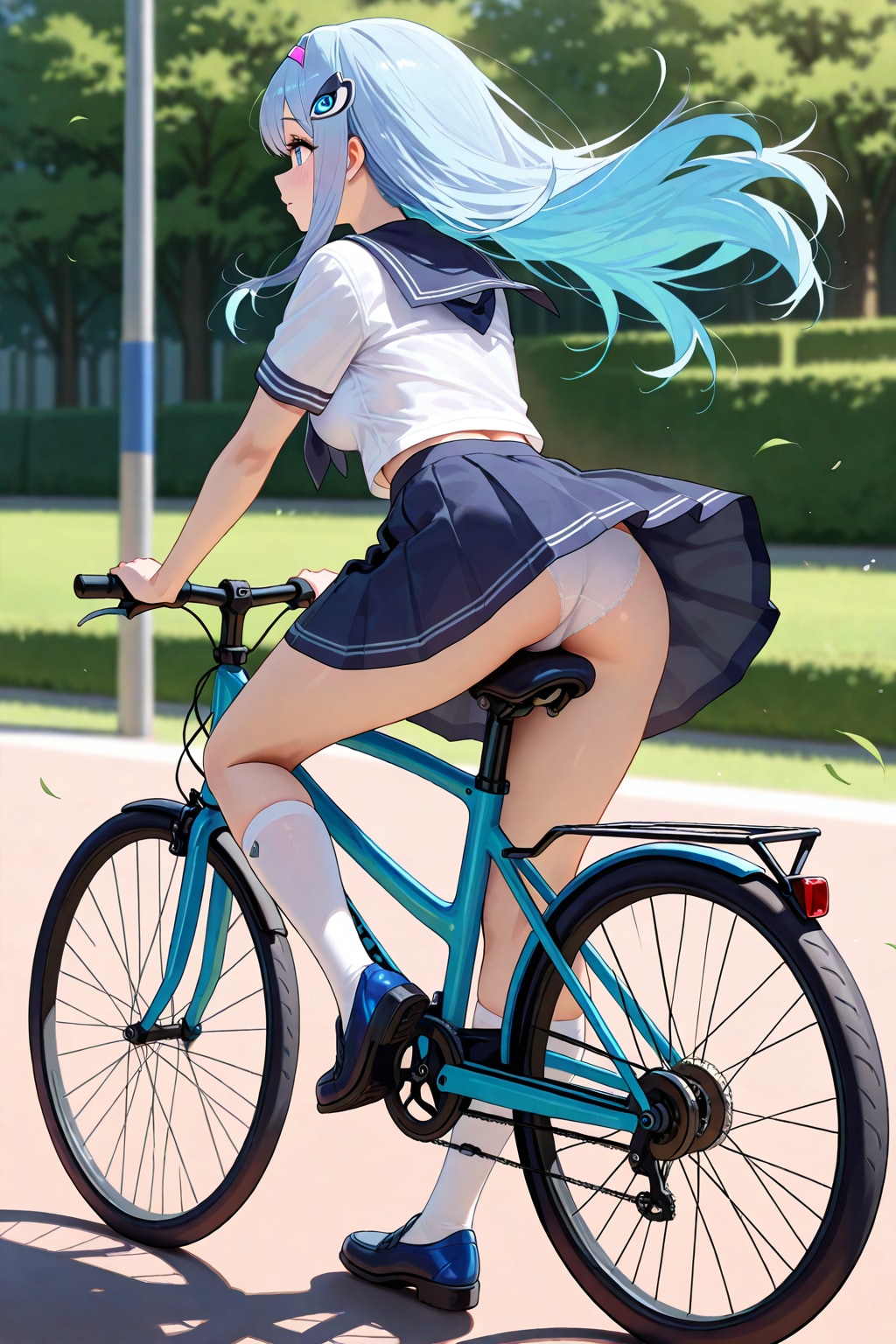 通学中