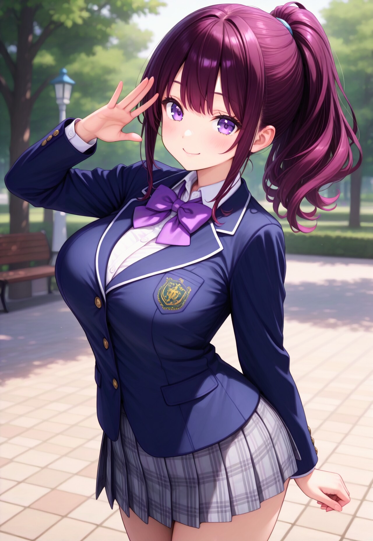 280（敬礼っぽく）