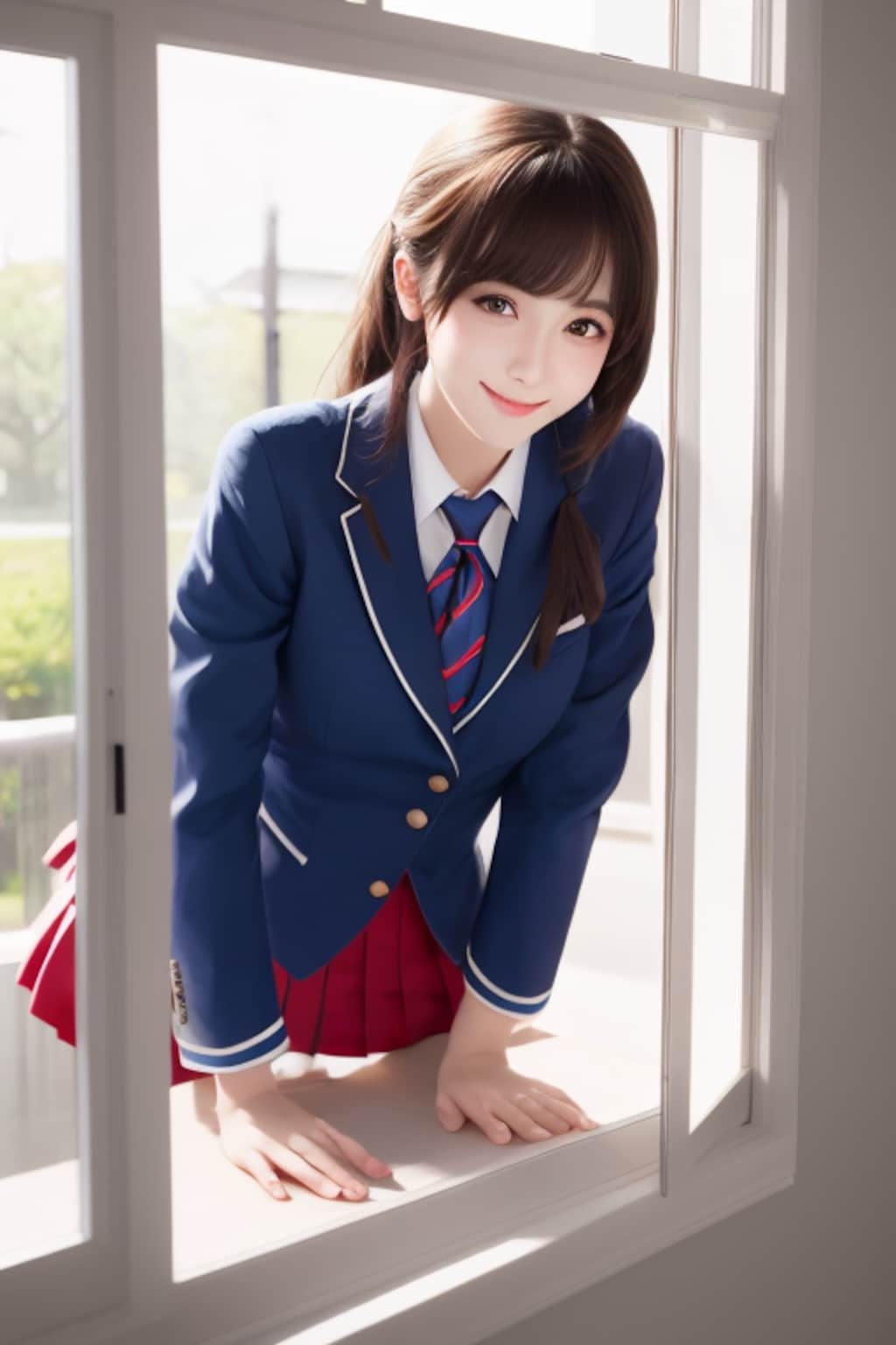 おはよっ！学校行くよっ！