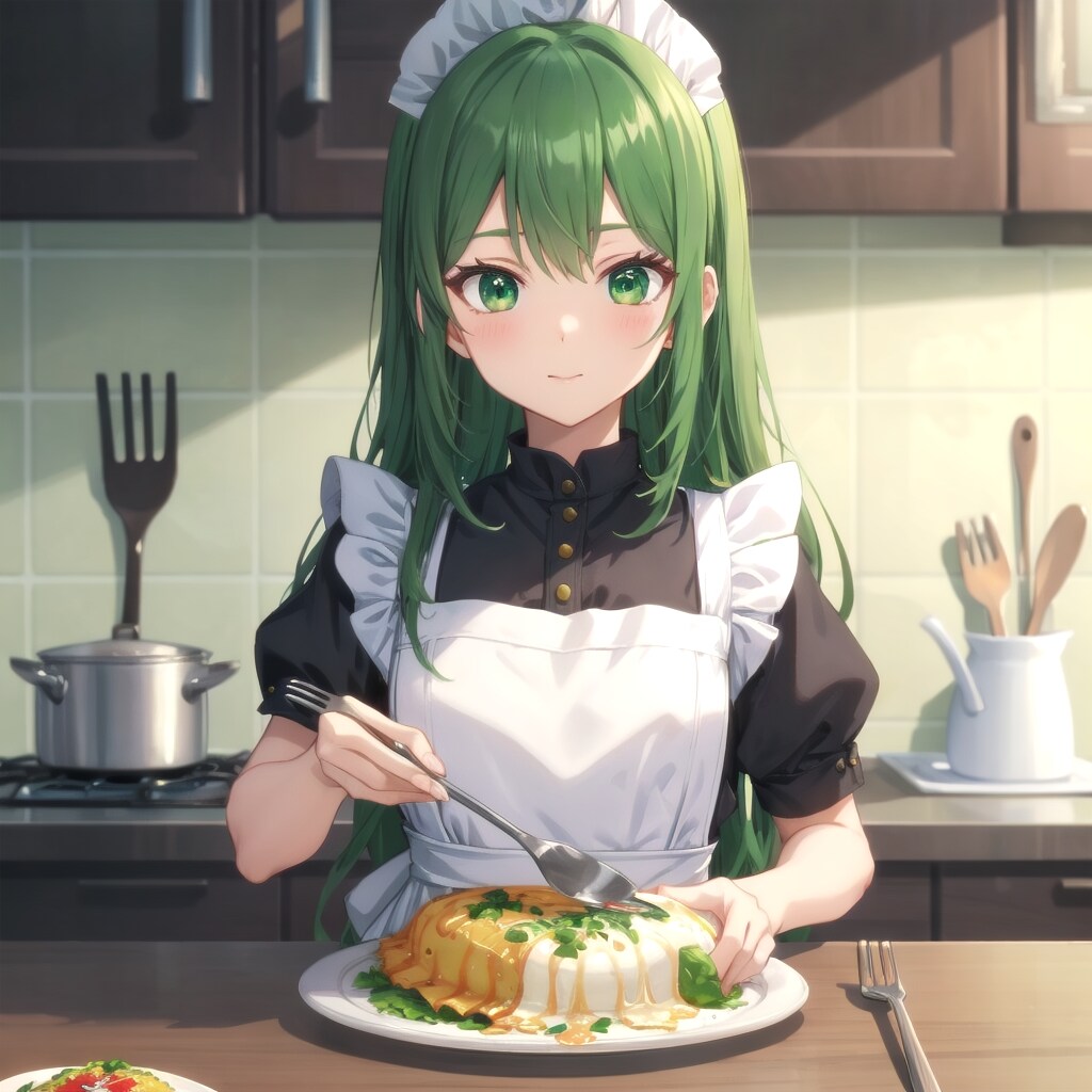 名物料理の丁寧な盛り付け