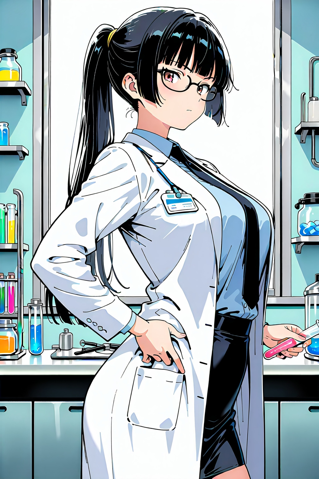 女性科学者さん | の人気AIイラスト・グラビア