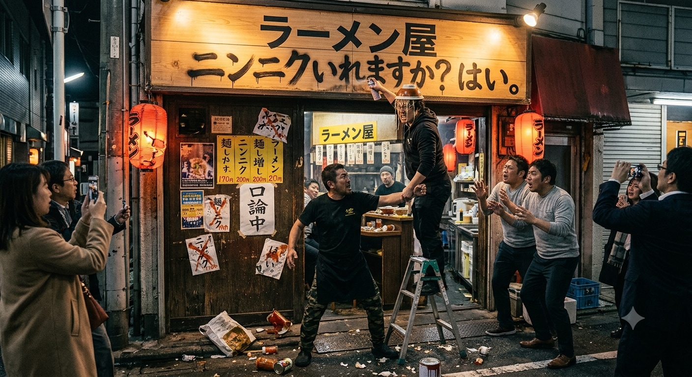 ラーメン二郎。粛清完了。
