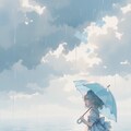 雨の海 2枚目