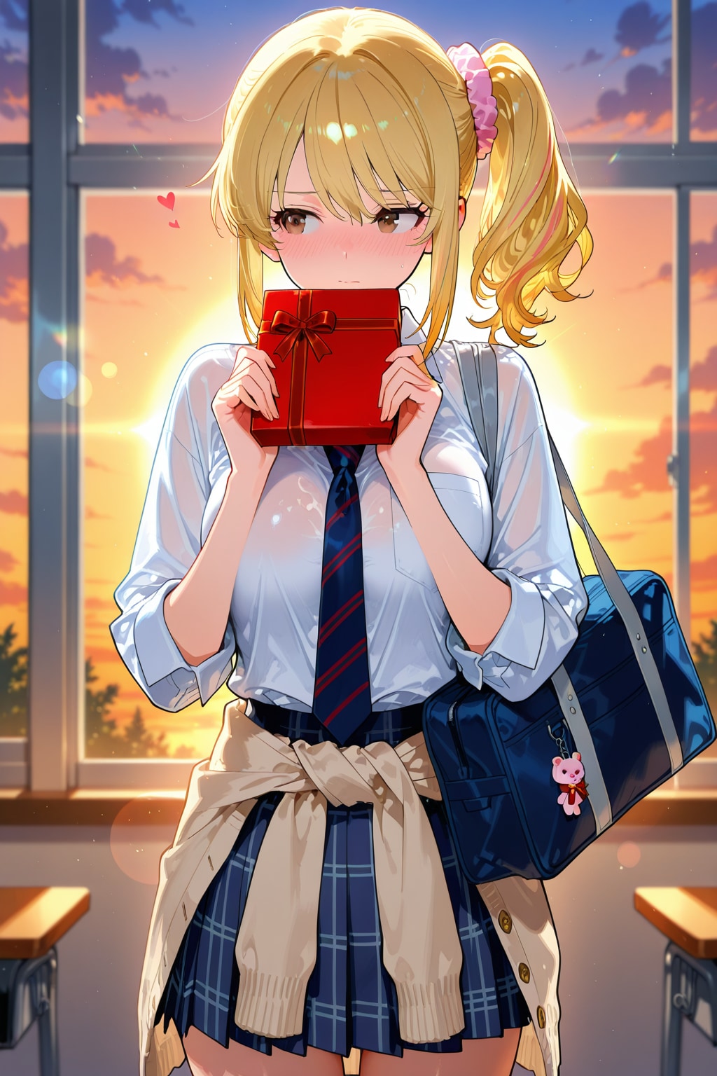 ハート型のチョコをよこせや❗お仕置きだ❗❗