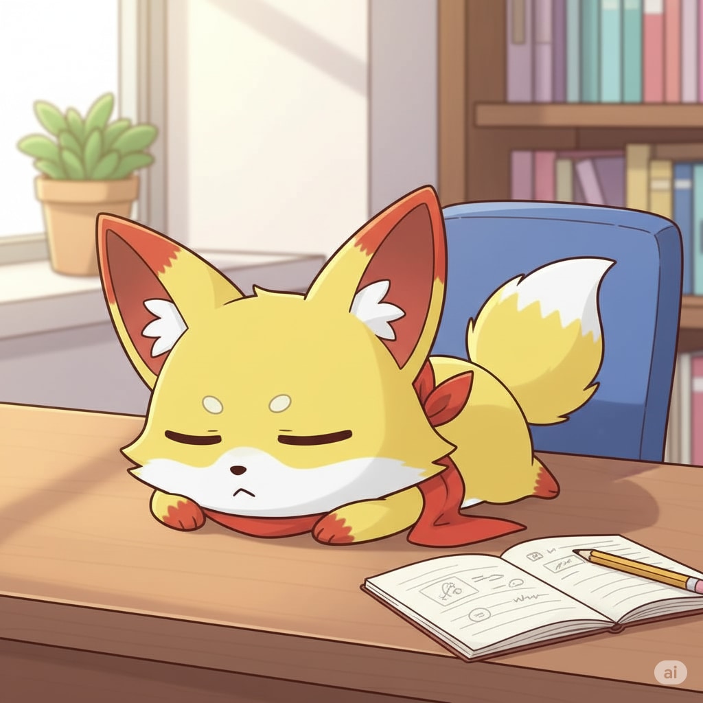 「正月ボケ？ 違うね、これは『省エネモード』って言うんだよ。長丁場だしさ。」 | の人気AIイラスト・グラビア