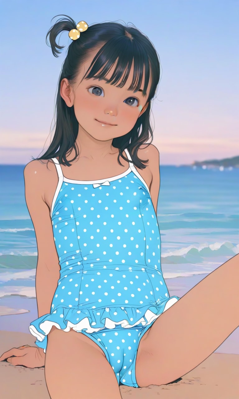 水着の女の子