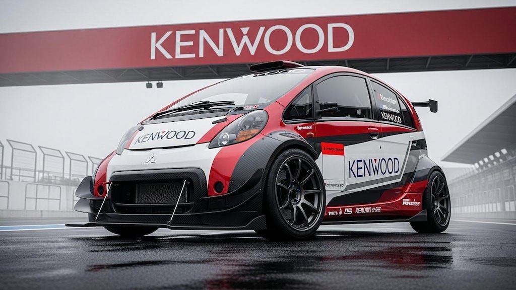 Kenwood　iミーブレーシングカー