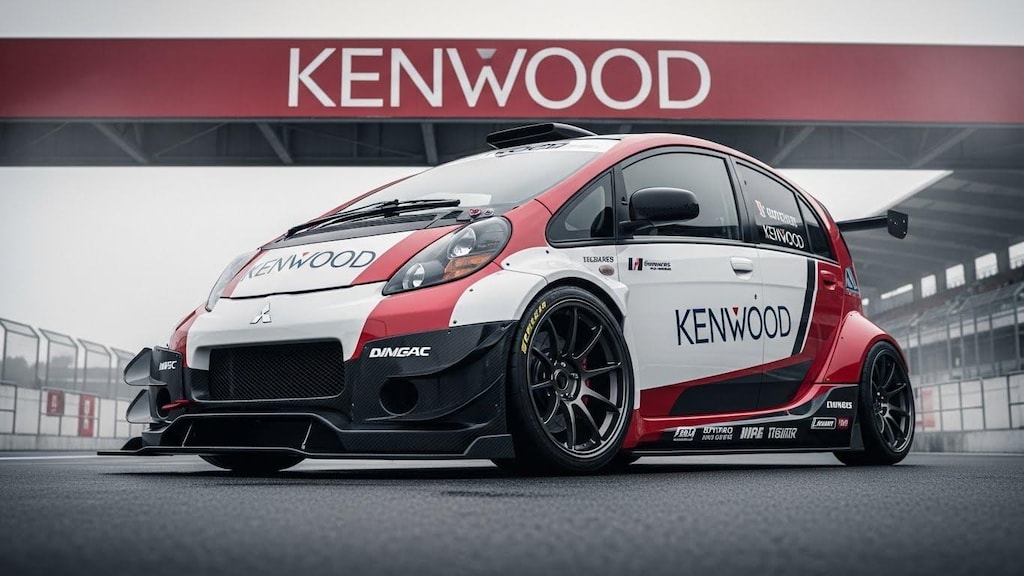 Kenwood　iミーブレーシングカー