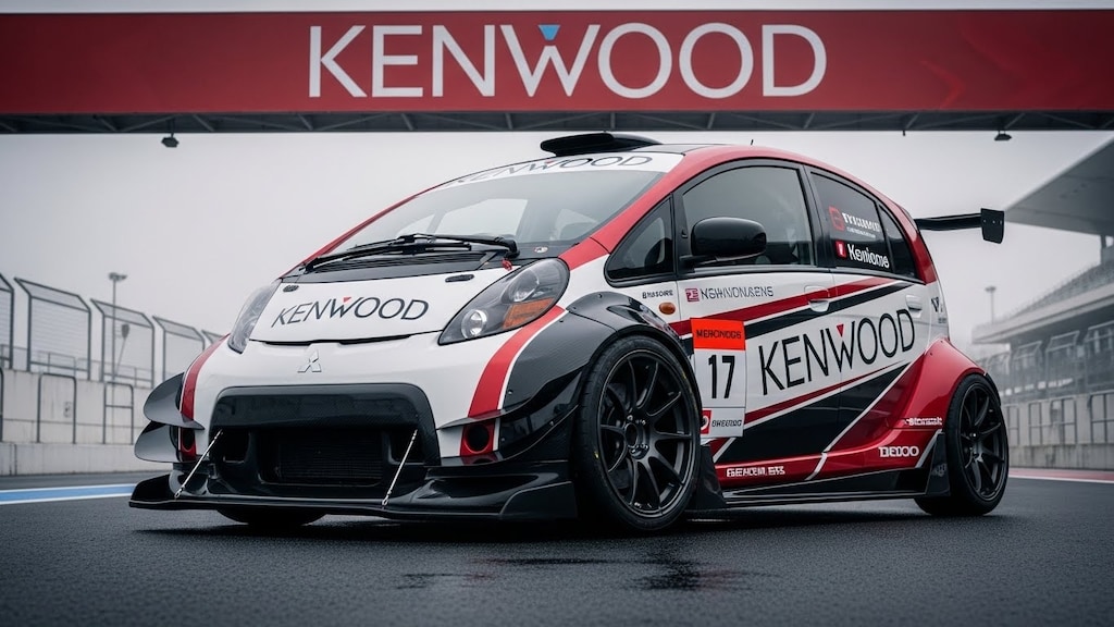 Kenwood　iミーブレーシングカー