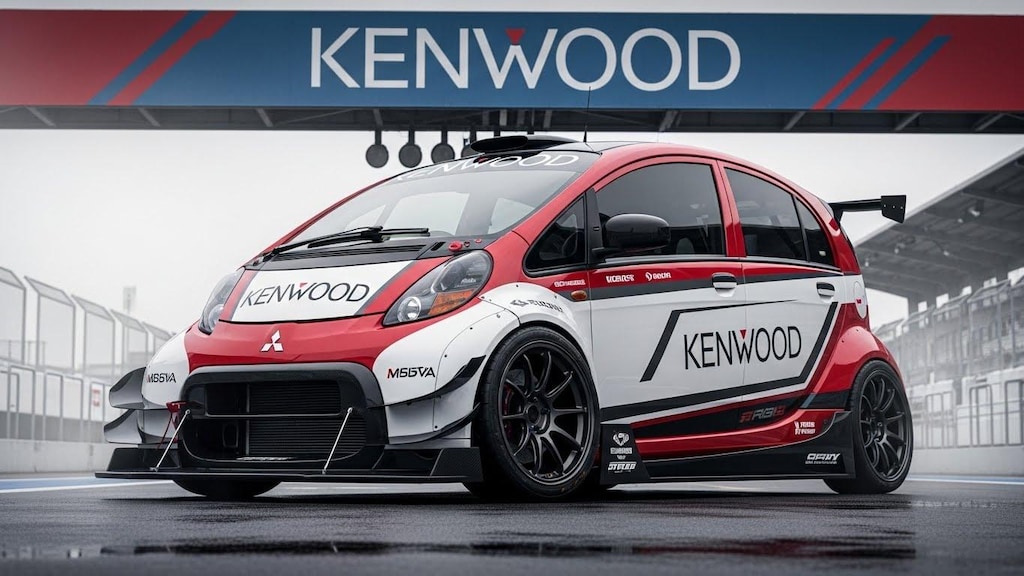 Kenwood　iミーブレーシングカー