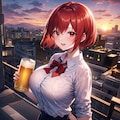放課後の一杯 2枚目