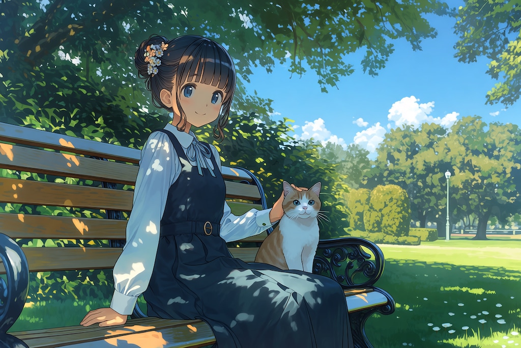 猫🐈とおだんごちゃん🍡✨109