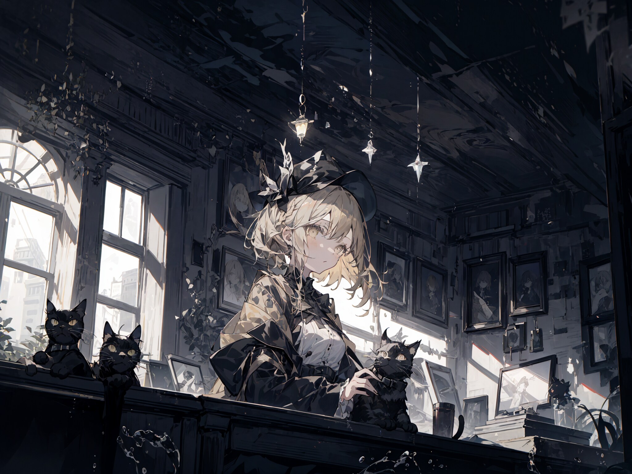 黒猫と