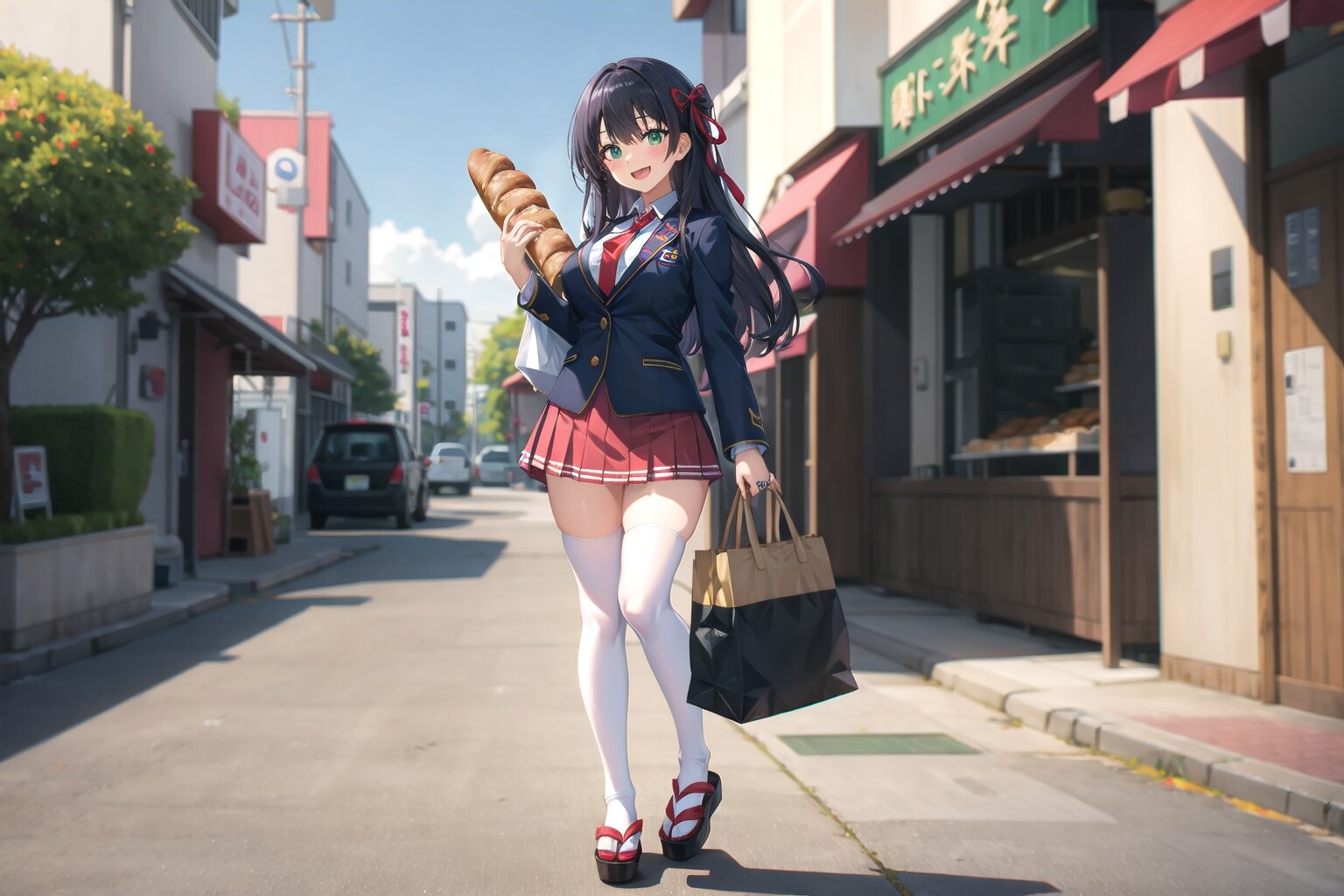 パンと絶対領域