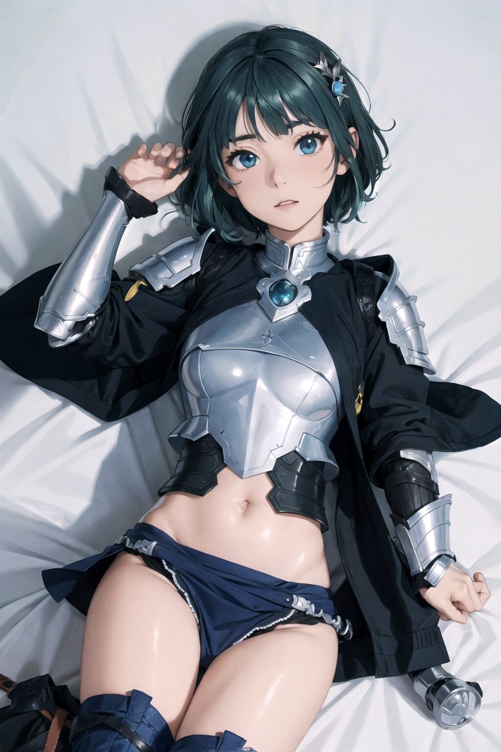 休憩中の騎士