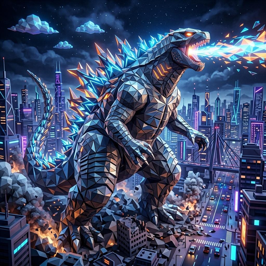 ポリゴジラ