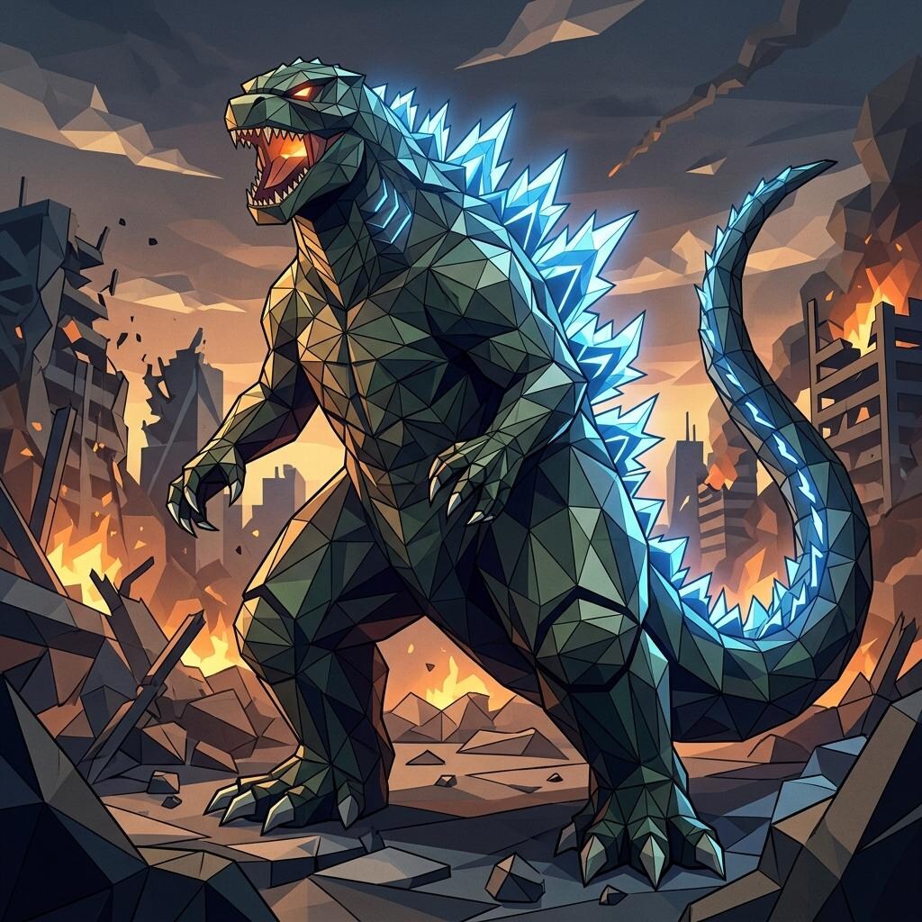 ポリゴジラ